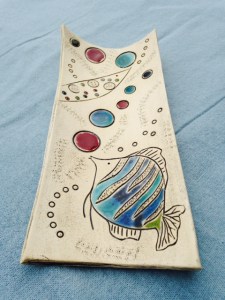 Repose cuillère poission