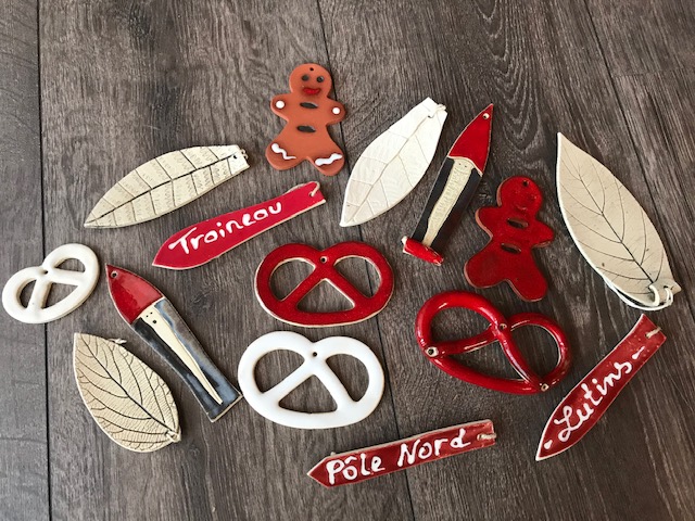 Suspensions sapin de Noël